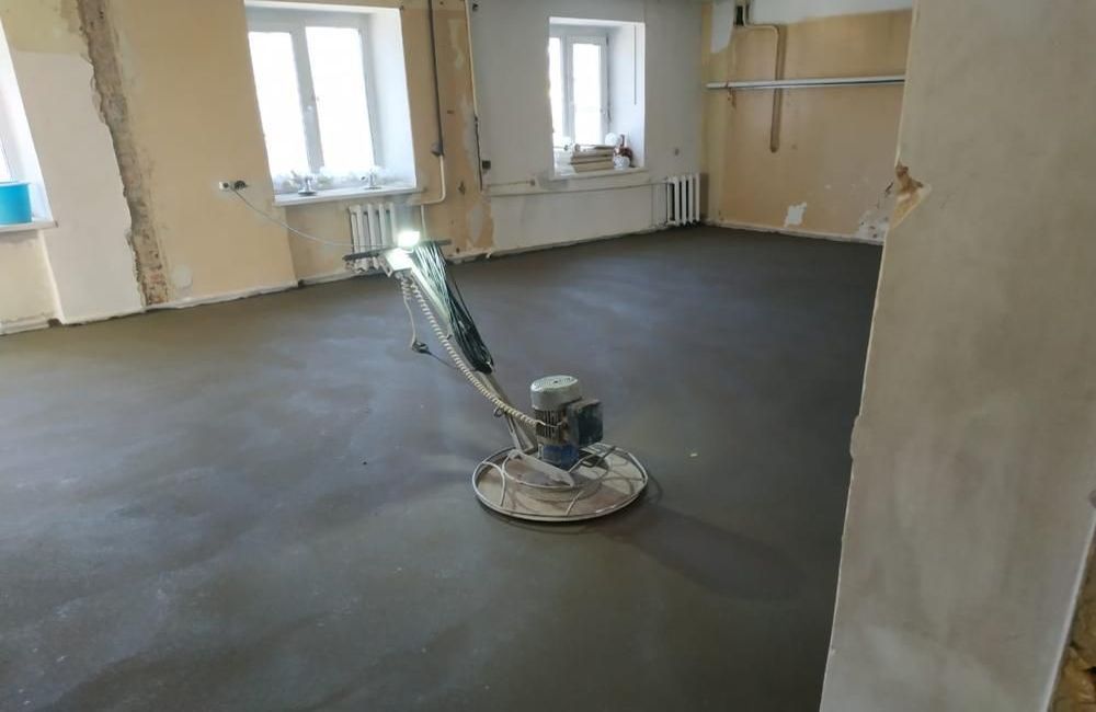 Можно ли сделать полусухую стяжку за день? полусухая стяжка пола с материалом