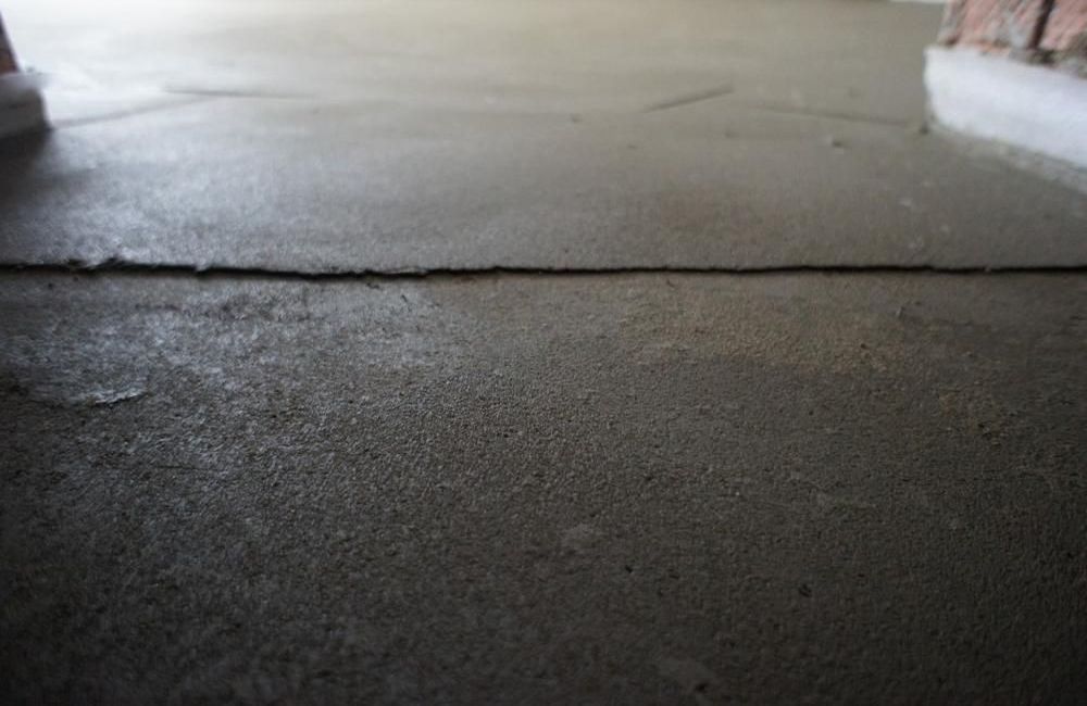 полусухая цементно песчаная стяжка