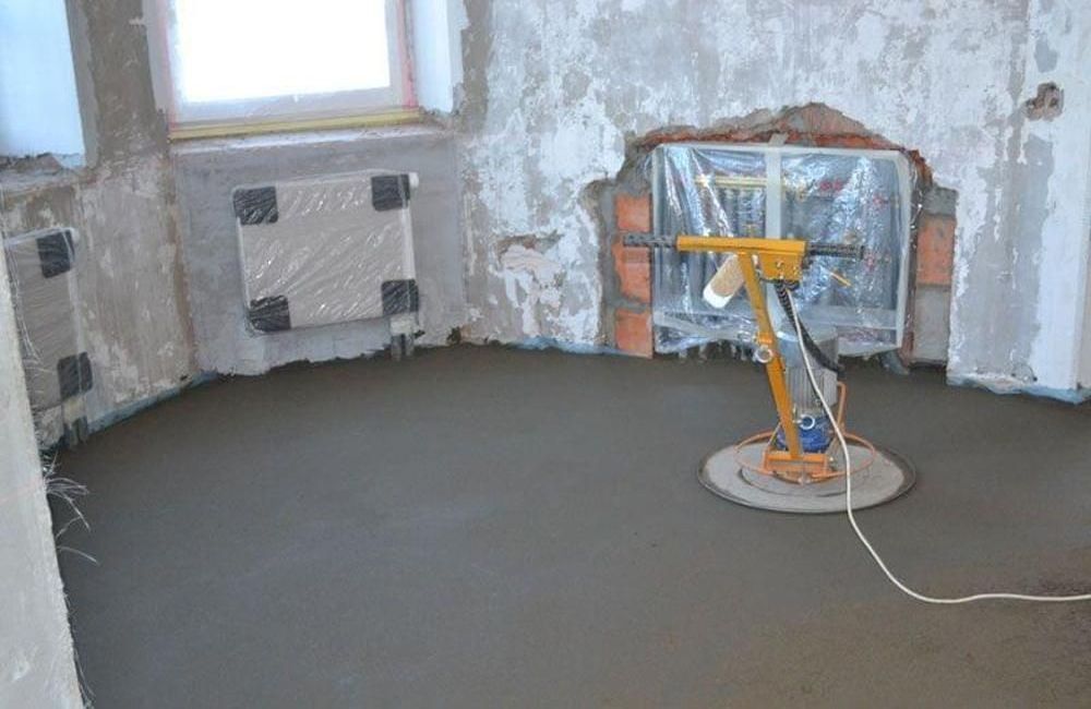 заказать полусухая стяжка