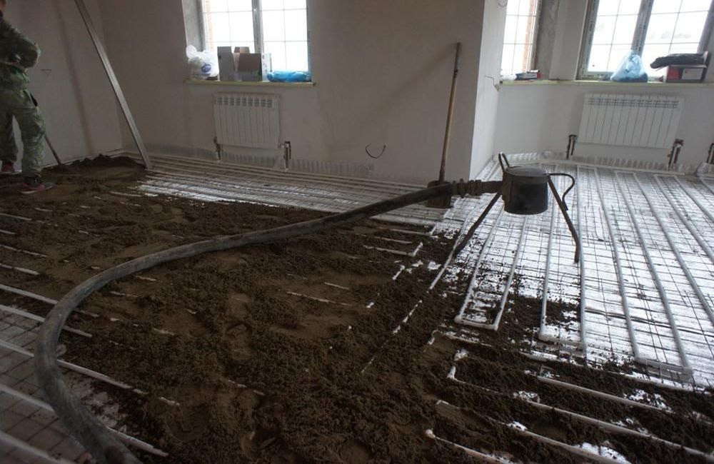 механизированная стяжка пола заказать