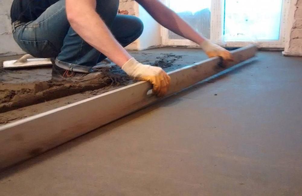 механизированная стяжка с материалом стоимость