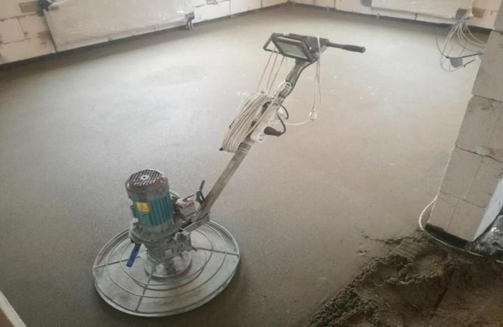 механизированная стяжка цена за м2