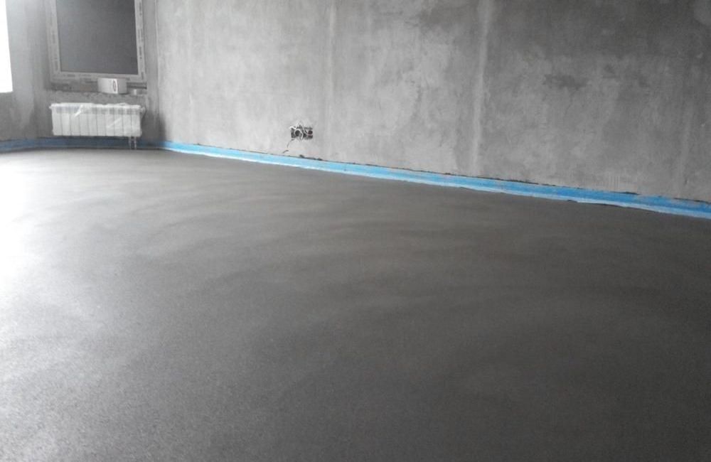 полусухая стяжка контакты