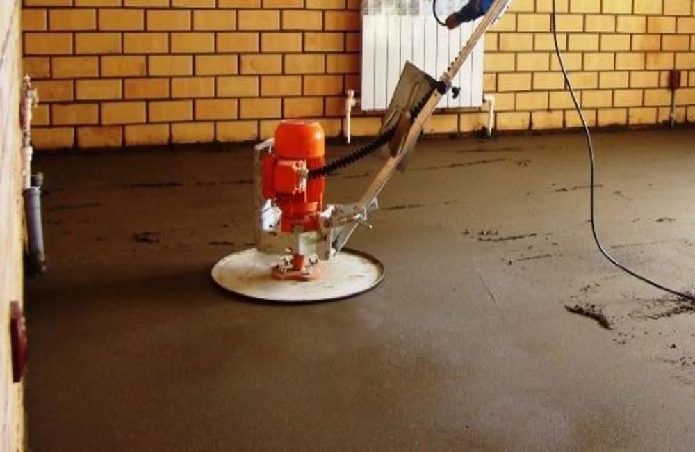 полусухая стяжка на керамзитовую подушку