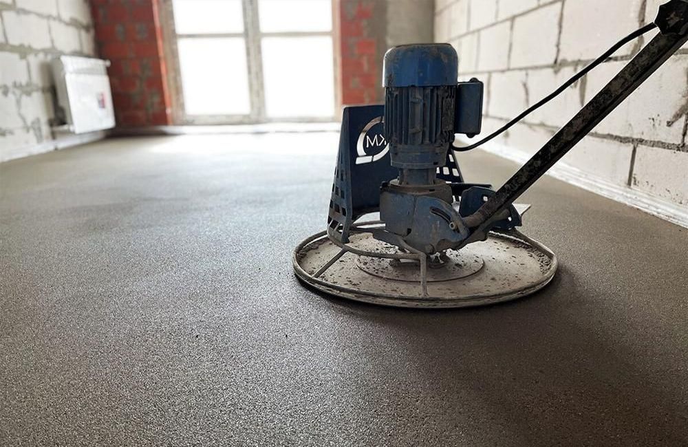 полусухая стяжка на пол с пластификатором