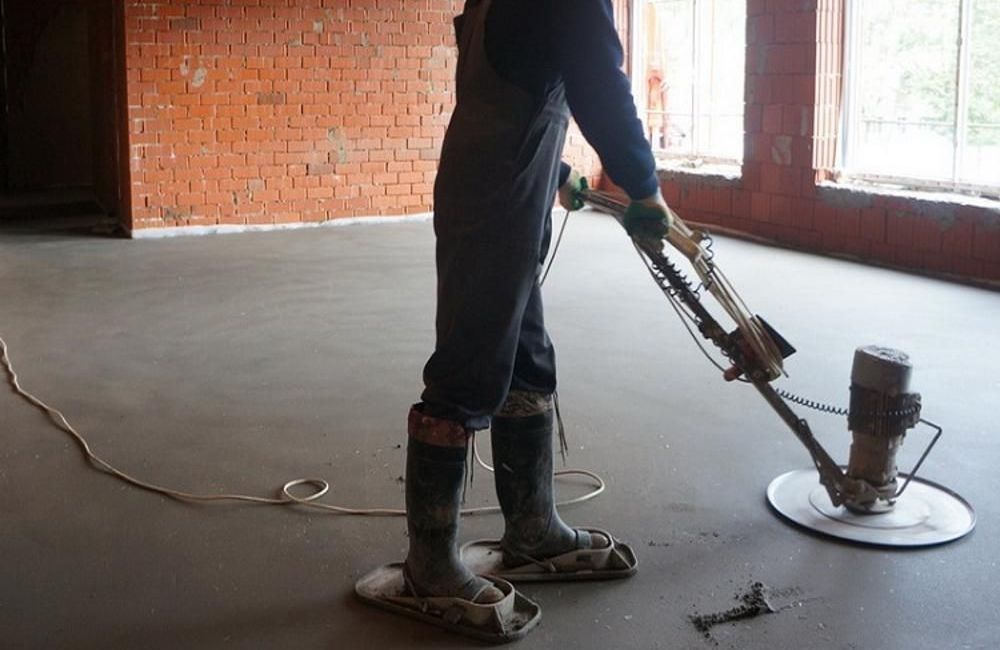 полусухая стяжка под ключ за метр