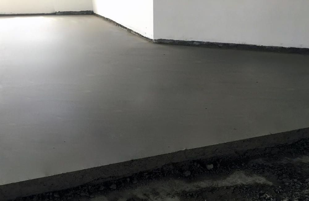 полусухая стяжка полуручкой