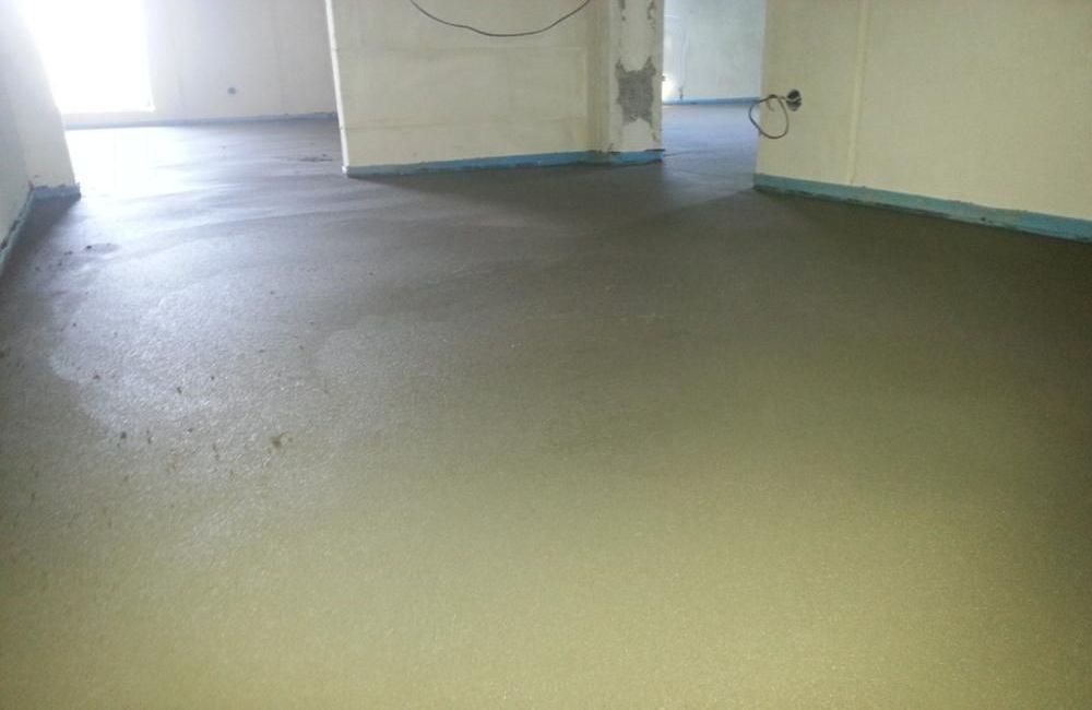 стоимость стяжки пола за квадратный