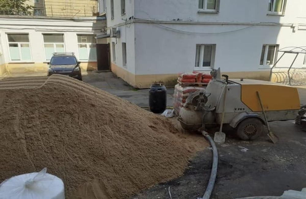 стяжка пола полусухая цена под ключ