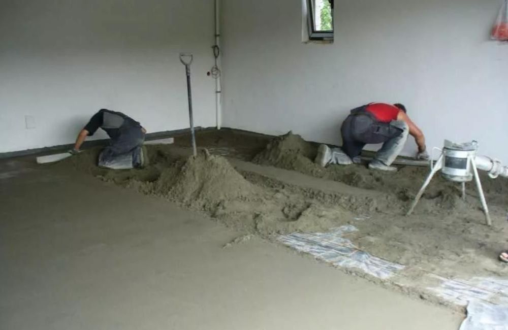 стяжка полусухая