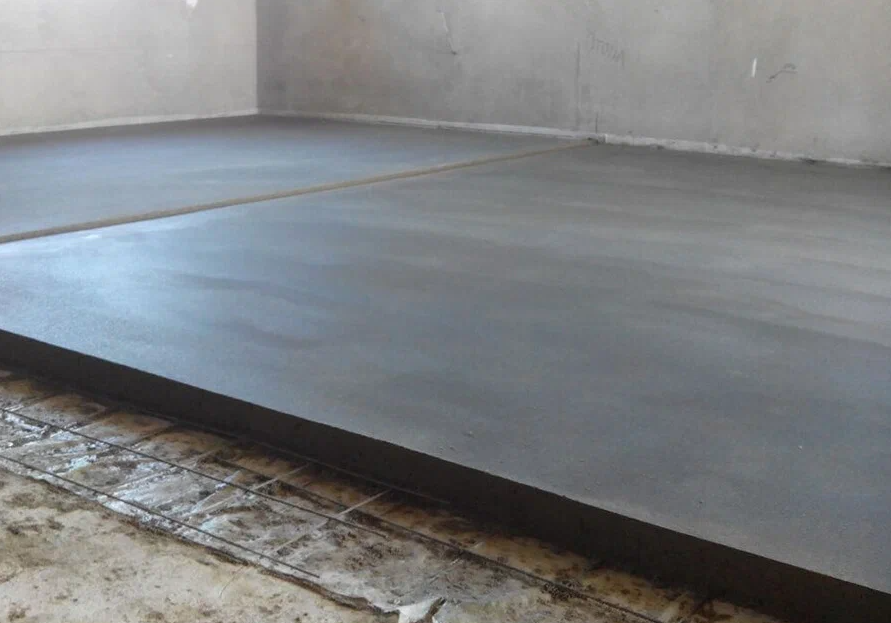 полусухая стяжка в магазине