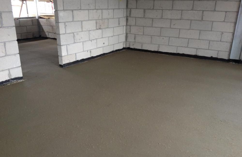 механизированная полусухая стяжка цена