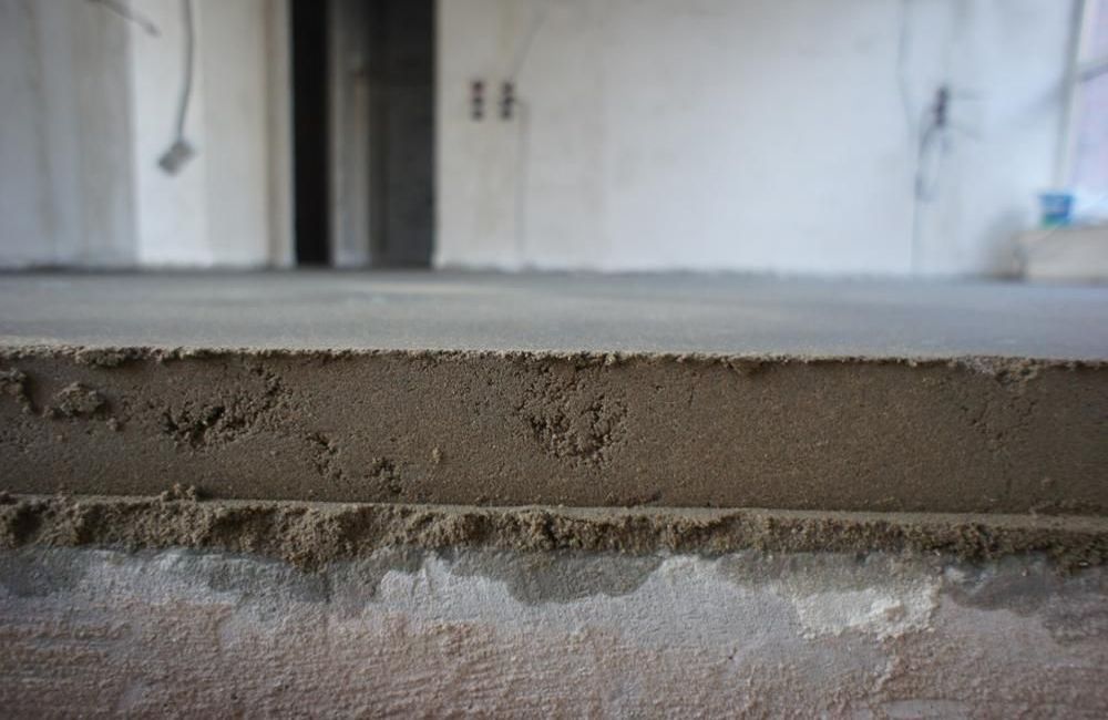 механизированная стяжка на пол
