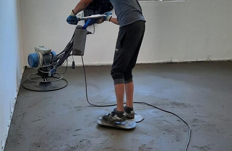 механизированная стяжка насосом сделать