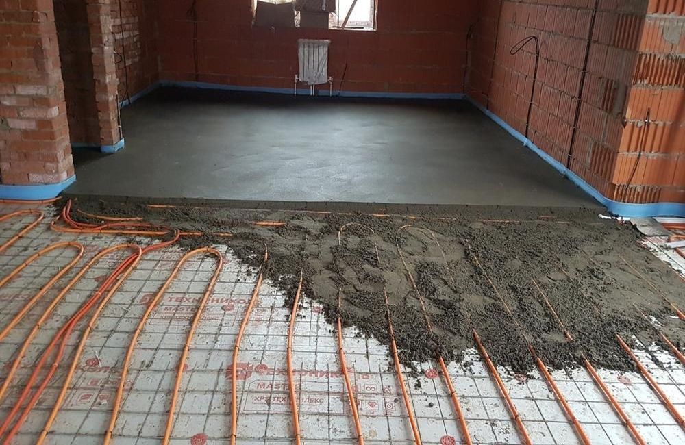 механизированная стяжка под ключ