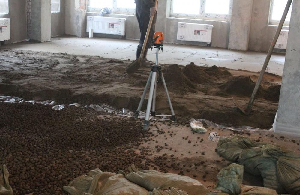 механизированная стяжка пола за день