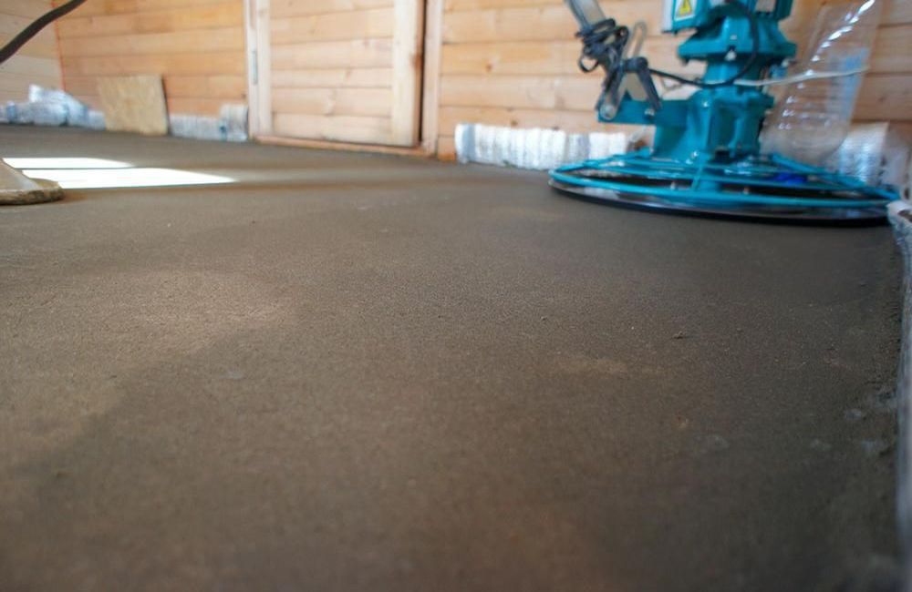 полумеханическая стяжка пола