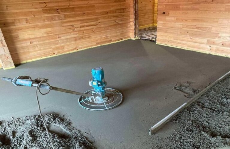 полуручная полусухая стяжка