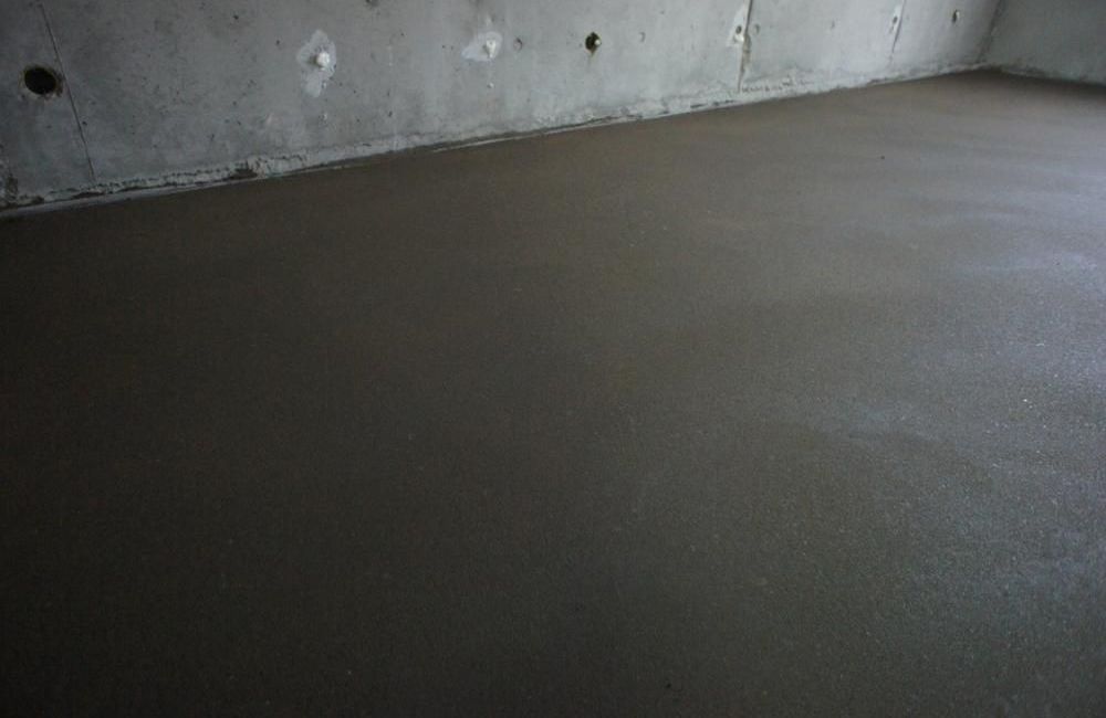 полусухая стяжка армированная фиброволокном