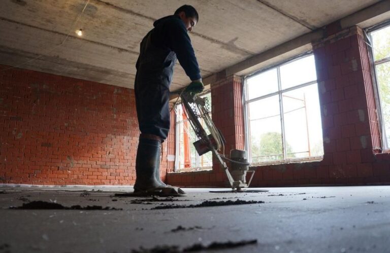 полусухая стяжка в хрущевке