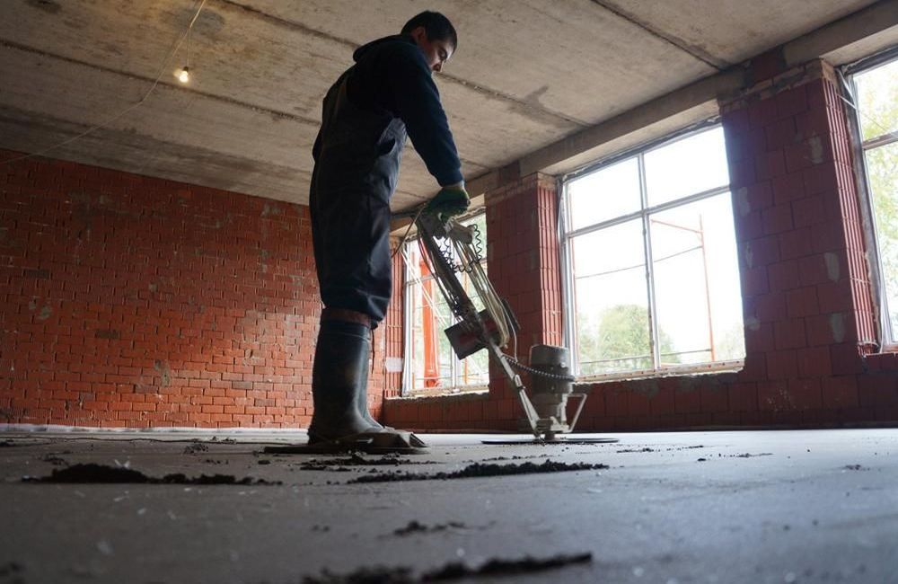 полусухая стяжка в хрущевке