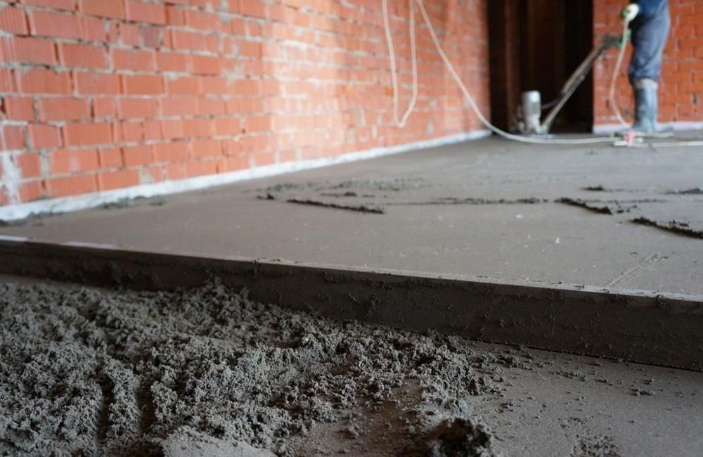 полусухая стяжка заказать