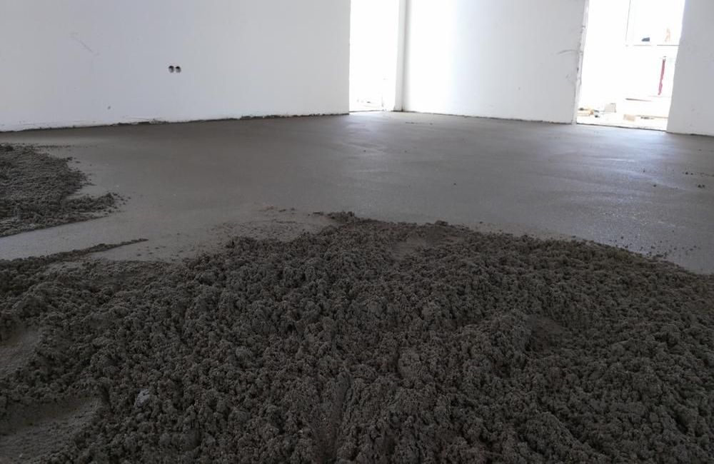 полусухая стяжка механизированным способом цена