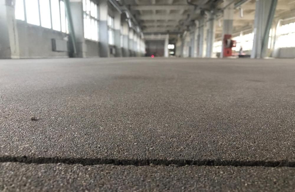 полусухая стяжка мешалкой