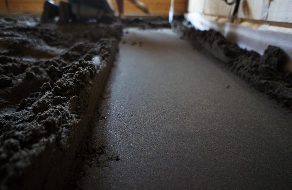 полусухая стяжка на шумоизоляцию