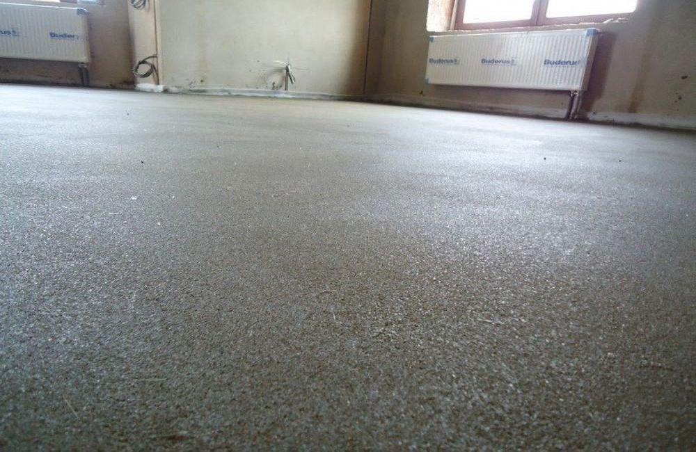 полусухая стяжка под ключ