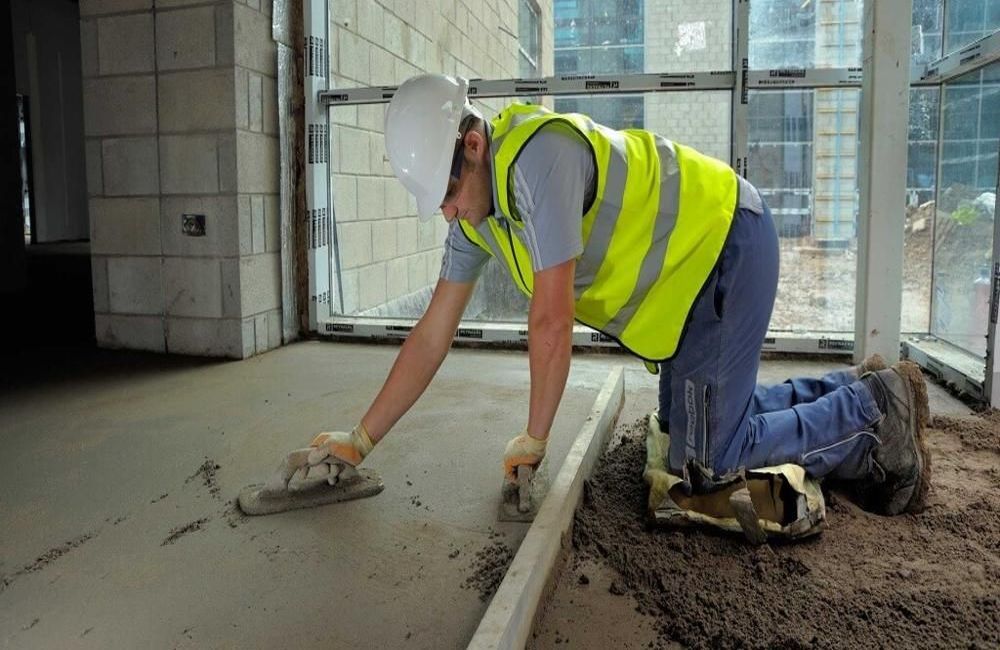 полусухая стяжка пола квадратный метр