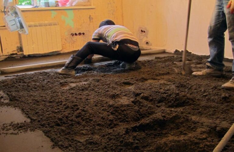 полусухая стяжка цена за м2 под ключ