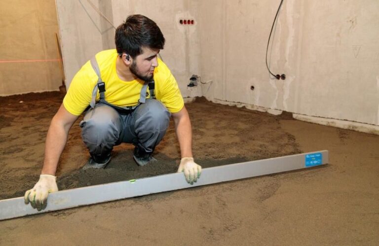 полусухая стяжка цена за м2 с материалом