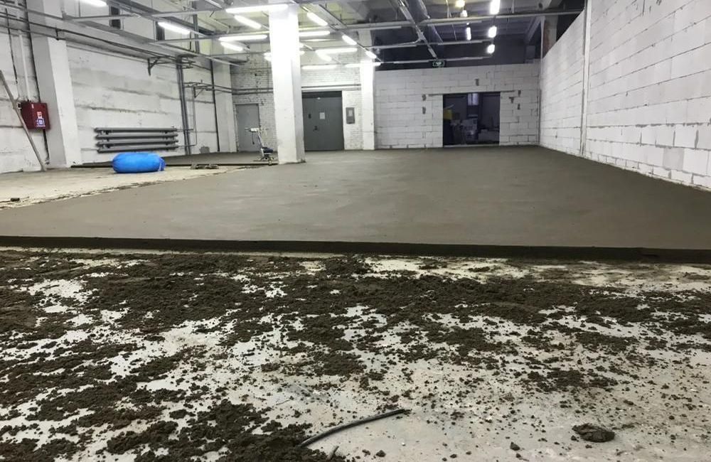 полусухая стяжка цена за м2