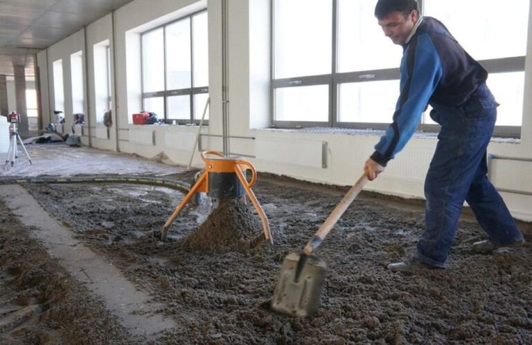 сколько стоит квадратный метр стяжки