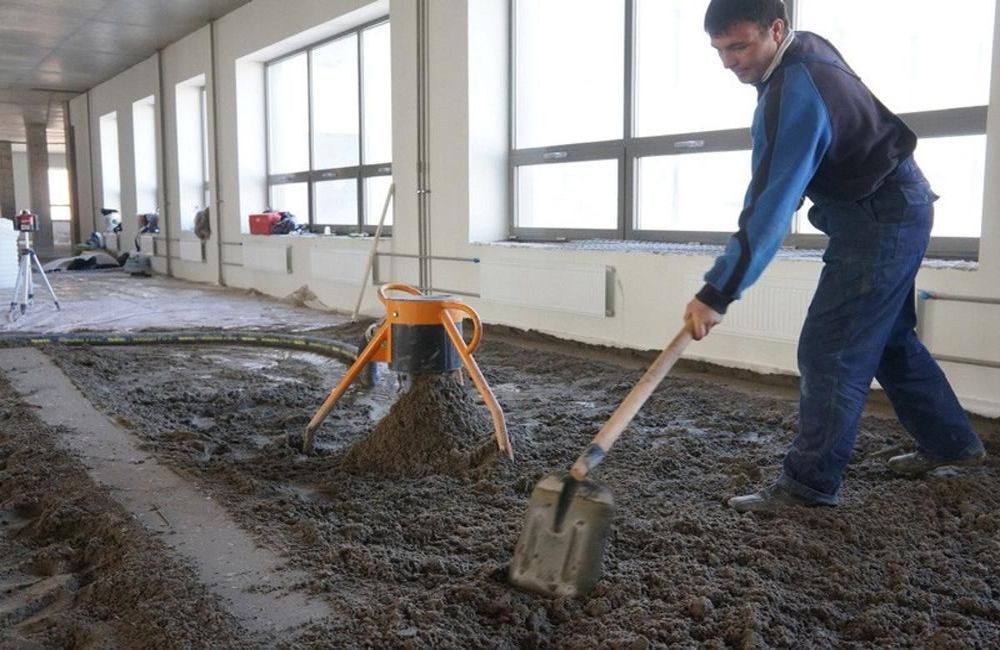 сколько стоит квадратный метр стяжки