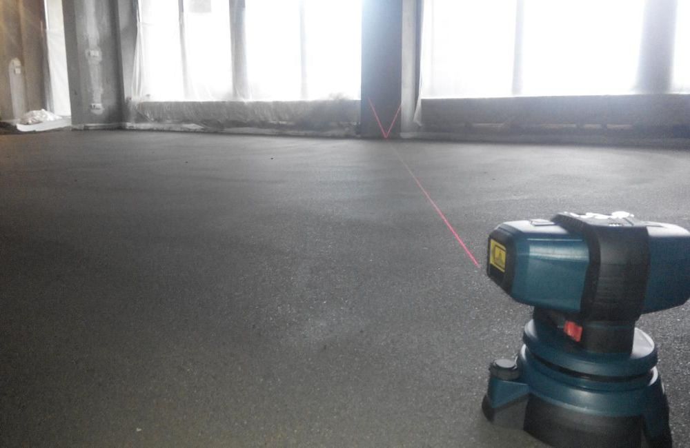 стяжка полусухая цементно песчаная